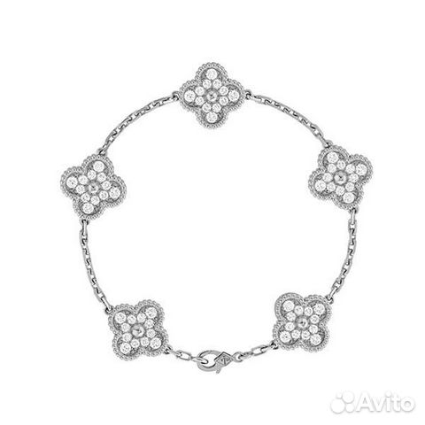Браслет в стиле Van Cleef Arpels Vintage Alhambr
