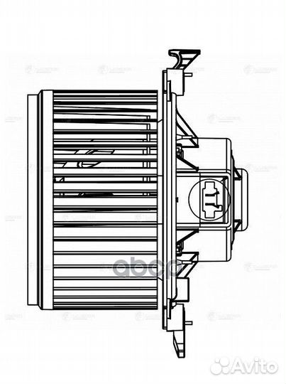 Вентилятор отопителя Iveco Daily V (11) (LFh