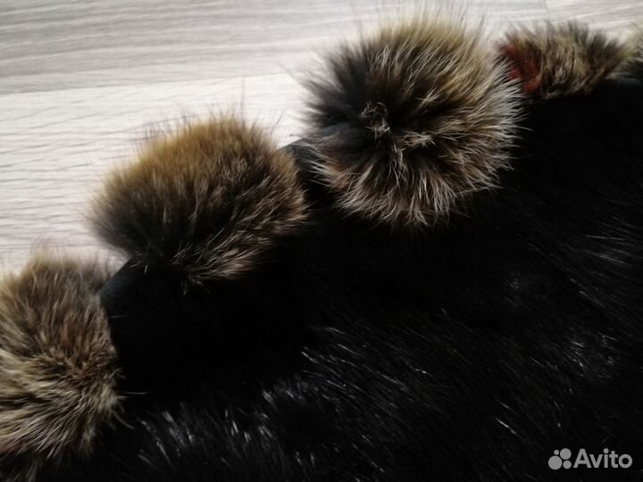 Ковёр натуральный нутрия енот