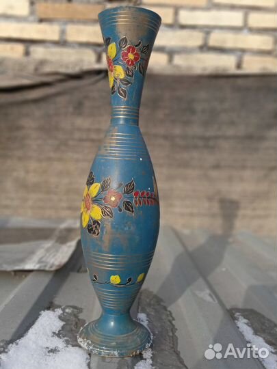 Ваза СССР индия бронза