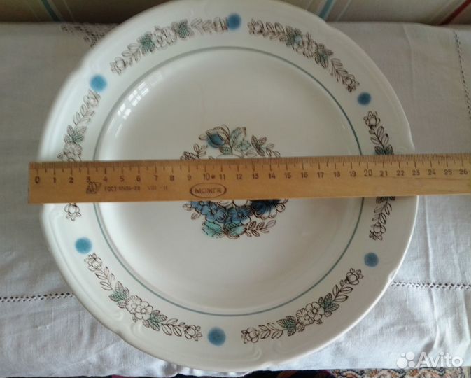 Тарелка фарфор зик СССР