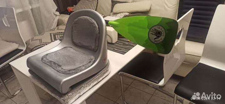 Кресло пластиковое для лодки,сапа и проч