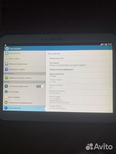 Планшет samsung galaxy tab GT-P5200