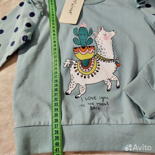 Свитшот для девочки 110 Malwee