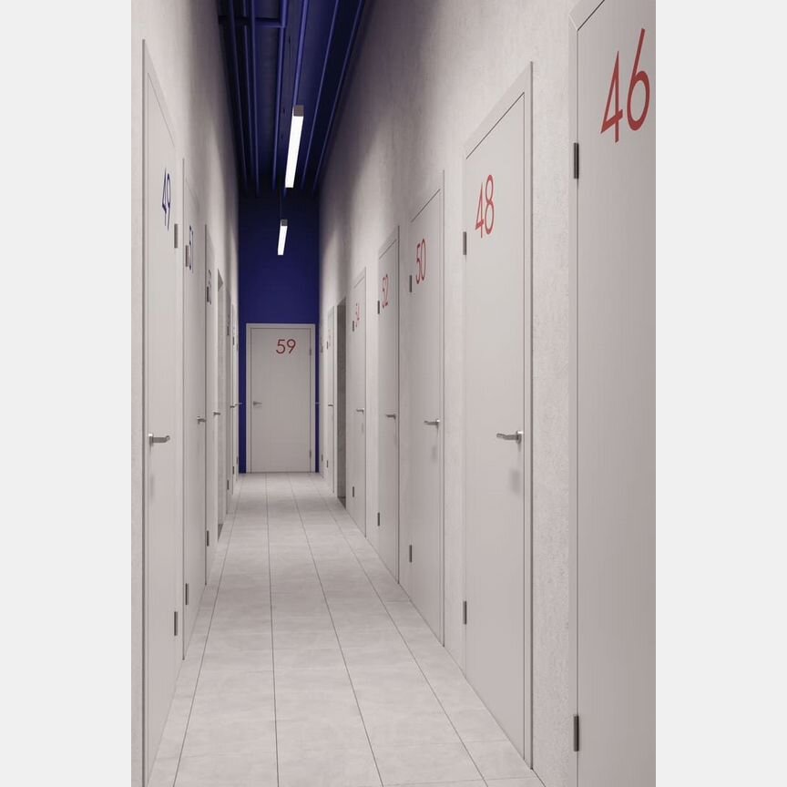 1-к. квартира, 46,4 м², 21/28 эт.