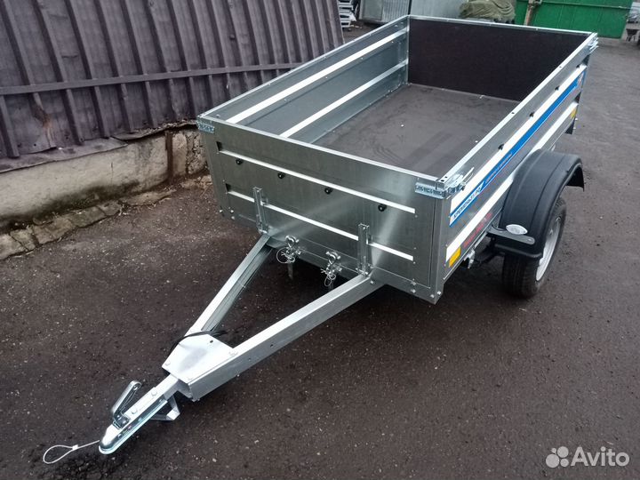 Прицеп Кремень31 Бизнес 2х1.3х0.5 рессора Волга