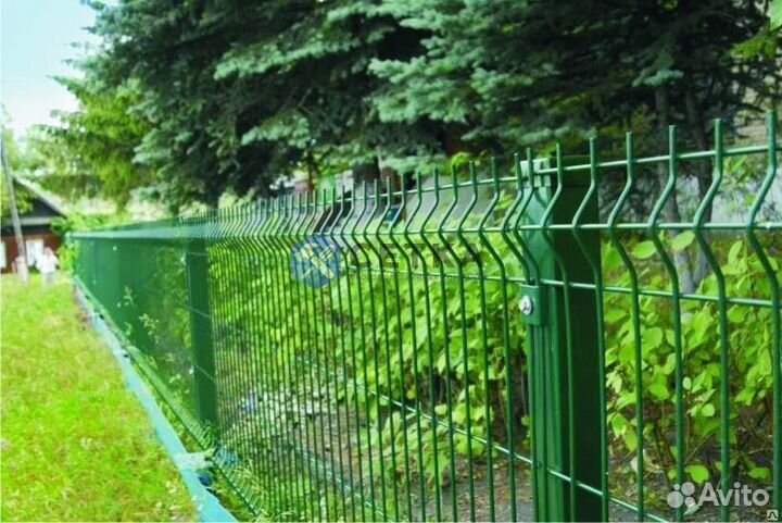 Сетчатый 3д забор