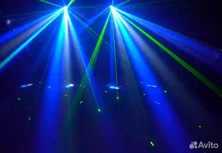 Светомузыка бабочка 4 в 1 Derby Led Bar