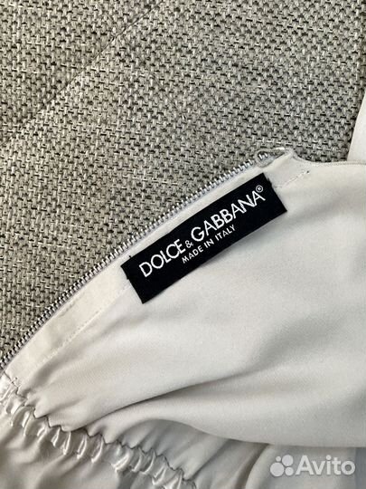 Шелковый топ с пайетками dolce & gabbana