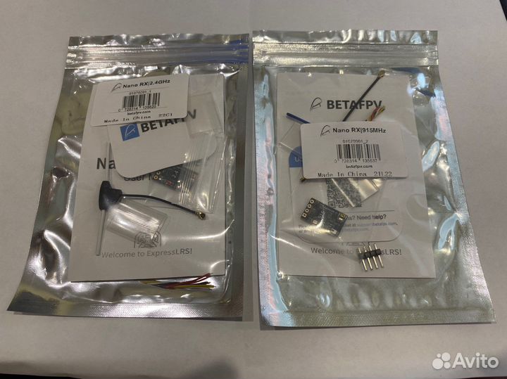 Нано приемник betafpv elrs diversity 2,4 915 Мгц