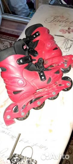 Роликовые коньки детские раздвижные