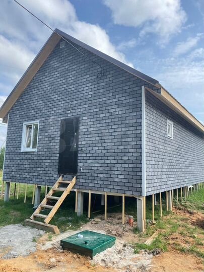 Дом 80 м² на участке 6,5 сот.