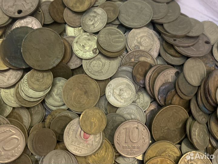 3,3 кг монет СССР