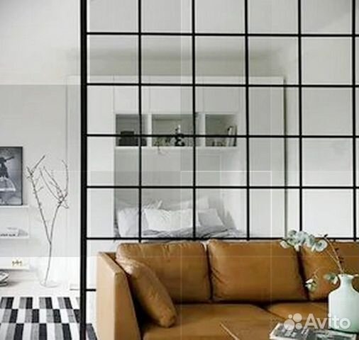 Узкорамочная перегородка