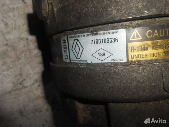 Компрессор системы кондиционирования Renault Megan