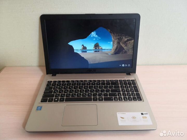 Asus 4ядра 4gb 120ssd 15.6 хороший торг