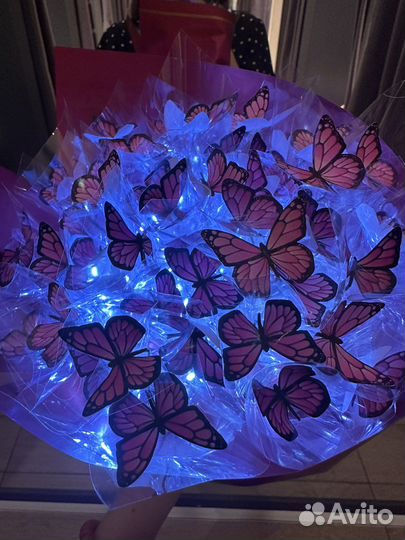 Букет с бабочками