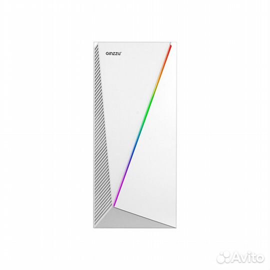 Корпус Ginzzu SL220 White RGB