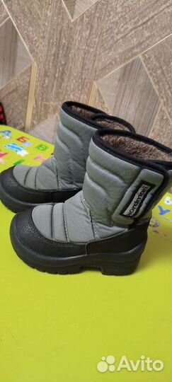 Зимние дутики детские