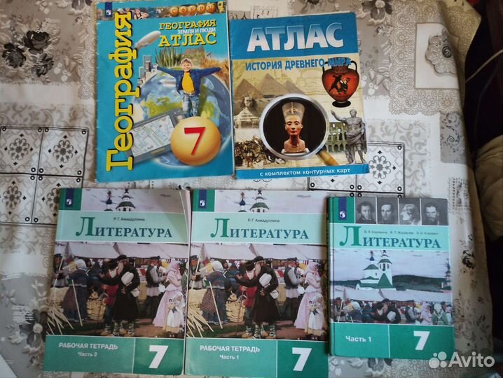 Учебники 7 класс литература