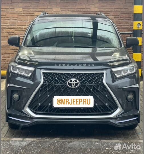 Toyota Highlander обвес 10/13 год