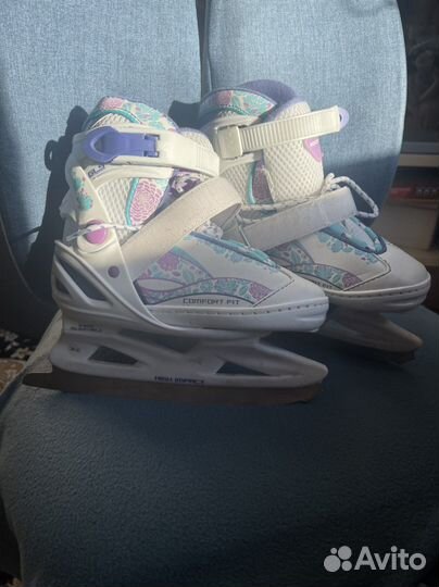 Коньки детские раздвижные nordway29-31