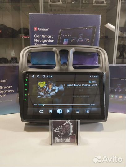 Магнитола на Renault logan 2 2gb 32gb