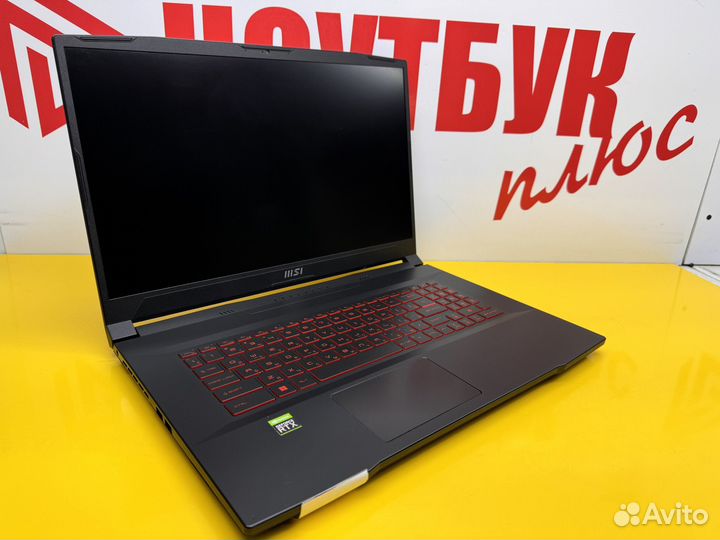 Игровой ноутбук MSI katana gf76 17.3