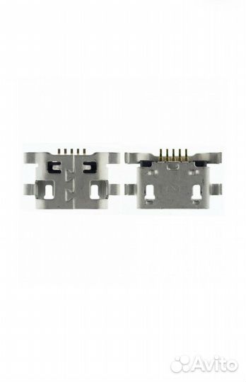 Разъем microusb Alcatel OT-4013D/мтс/Micromax