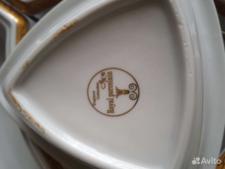 Менажница фарфоровая