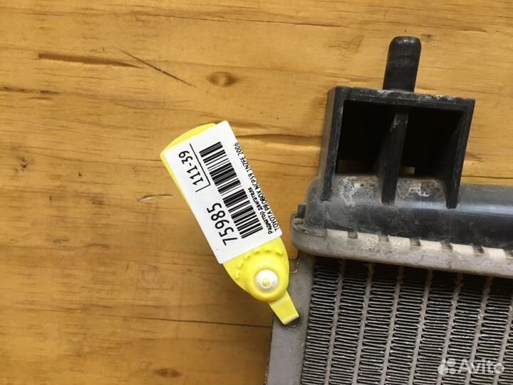 Радиатор двигателя Toyota Probox NCP59 1nzfe 2006