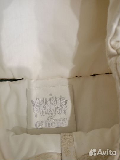 Зимний комбинезон+конверт+варежки