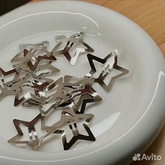 Заколки звездочки Y2K