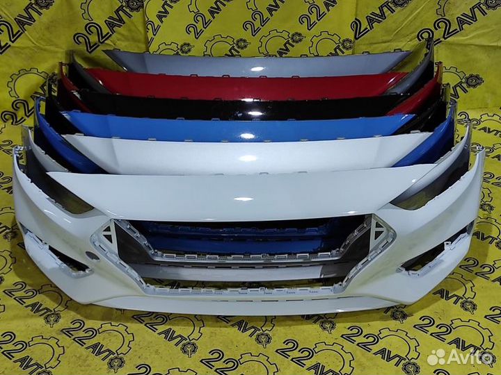 Бампер передний Hyundai Solaris HCR G4LC 2017