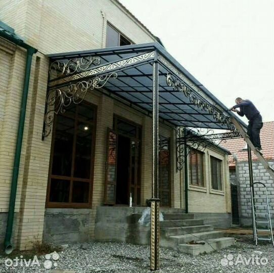 Навесы с установкой