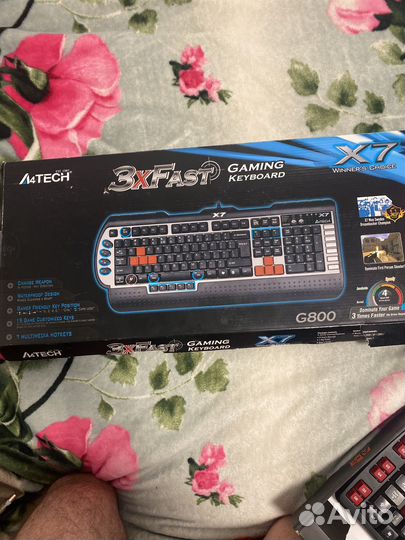 Игровая клавиатура a4tech x7