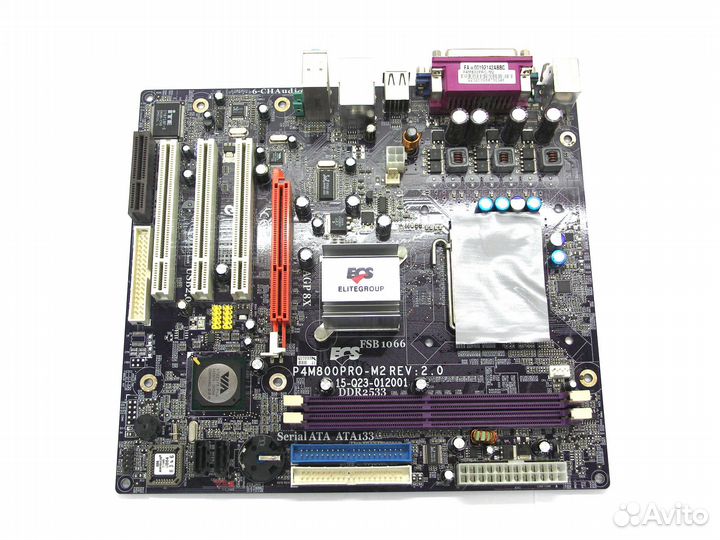 Материнская плата S-775 EliteGroup P4M800PRO-M2
