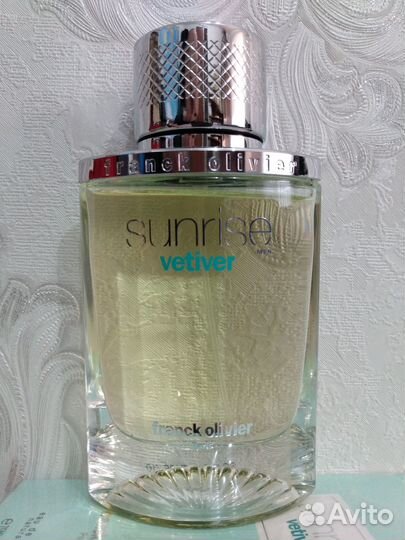Sunrise Vetiver Men Franck Olivier, 75 мл