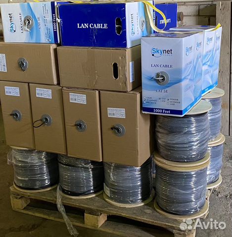 Сетевой интернет кабель LAN (витая пара) UTP FTP