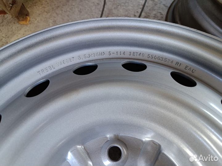 Штампованные диски 6,5J 16H2