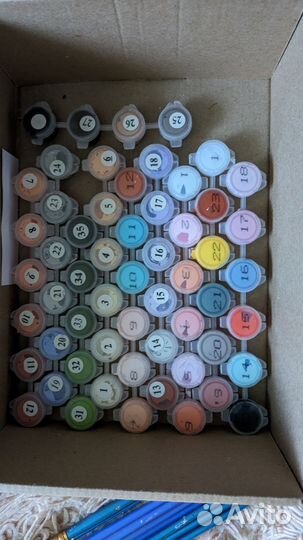 Краски акриловые