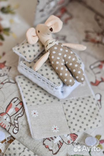 Мышонок в стиле Майлег (Maileg)