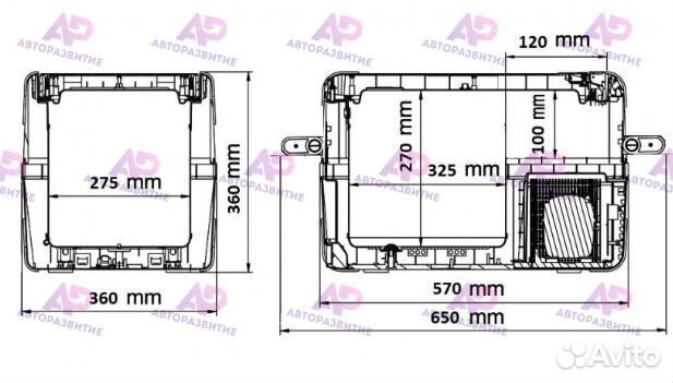 Автохолодильник компрессорный Alpicool C30 на 30л