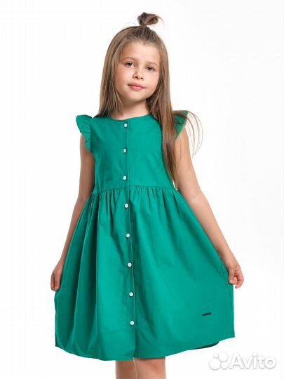 Платье для девочки летнее хлопок Mini Maxi 110 см