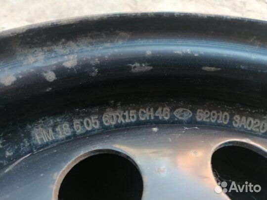 Диски штампованные r15