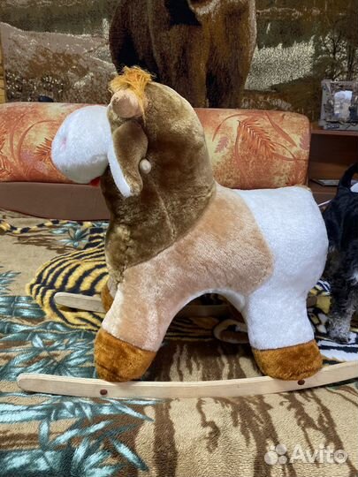 Детская лошадка качалка