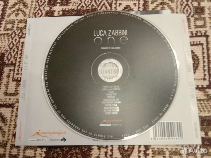 Cd luca zabbini one (barock project)
