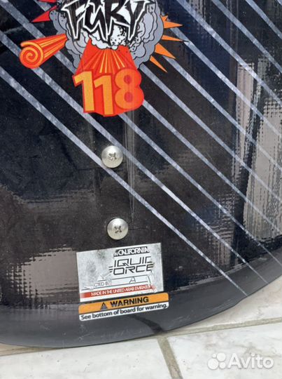 Доска для вейкборда Liquid Force Fury 118