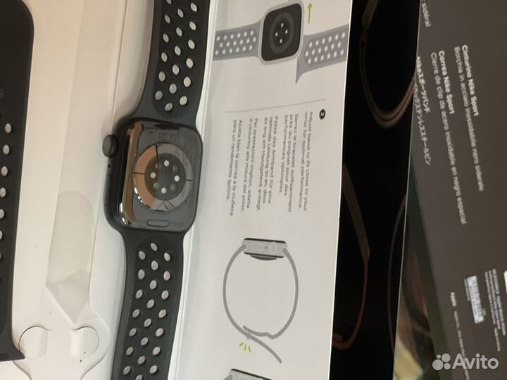 Часы apple watch nike 7 41mm