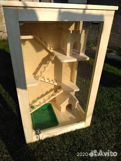 Витрина - клетка для шиншиллы